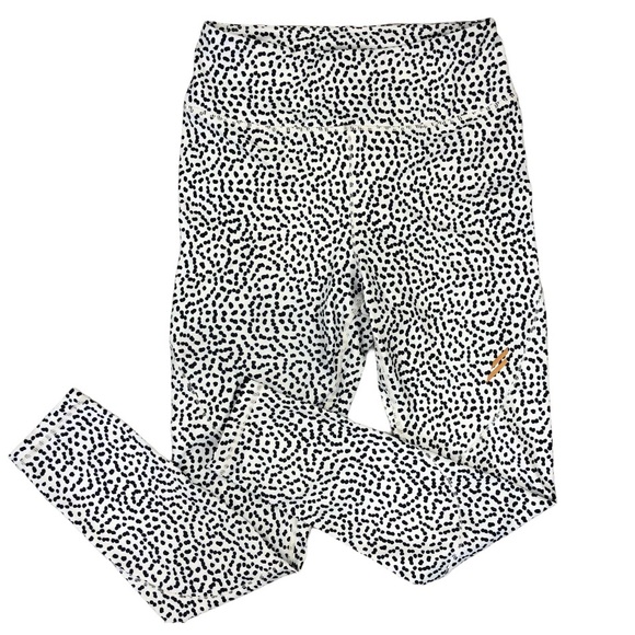 DOYOUEVEN Excel White Speckled High Waist Leggings - Picture 9 of 16